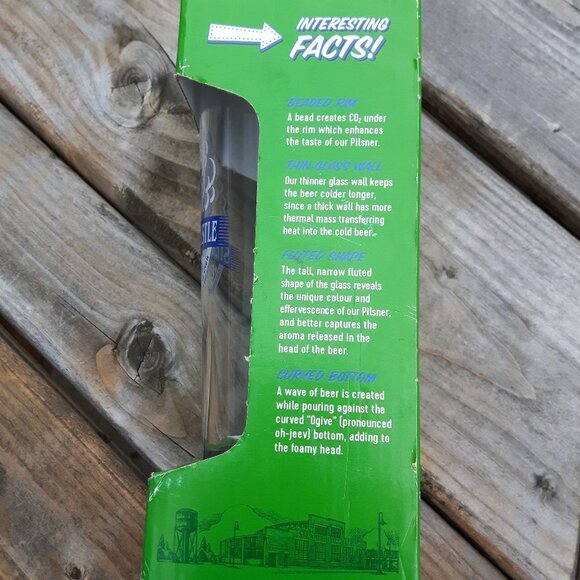 Rare Steam Whistle Custom Pint Glass NIB Brewery - Picture 2 of 4